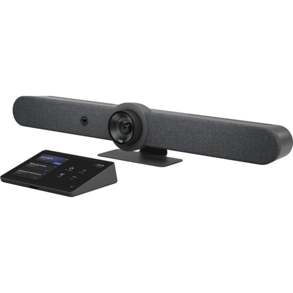 Logitech Rally Bar + Tap Cat5E Graphite Bundle for Microsoft Teams Rooms