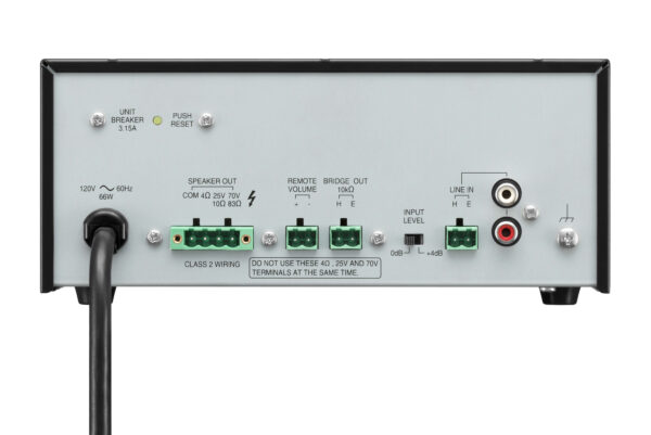 TOA CANADA BA-260 CU 60W 70V AMPLIFIER - Image 2
